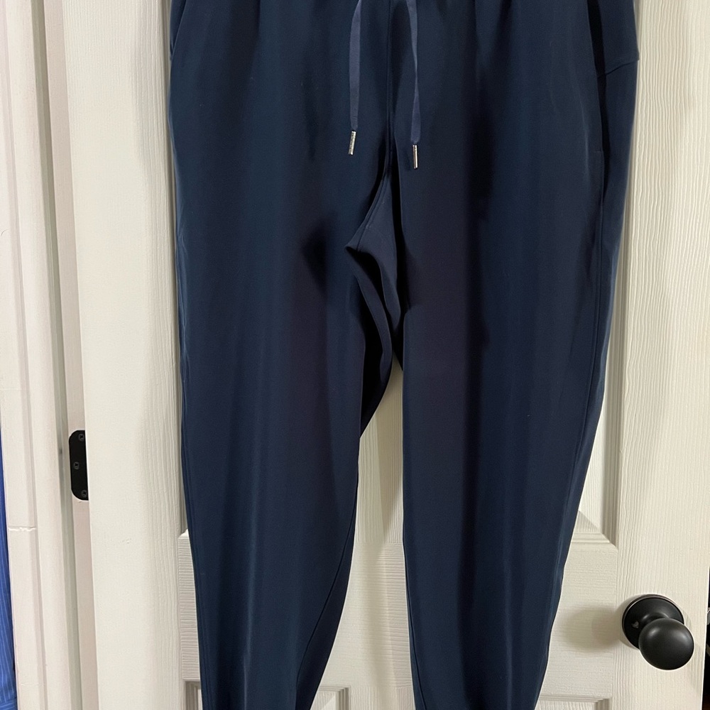 LuLuLemon Navy On the Move Joggers